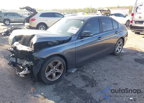 2014 BMW 320 from USA, damaged, VIN WBA3B1G53ENT00296